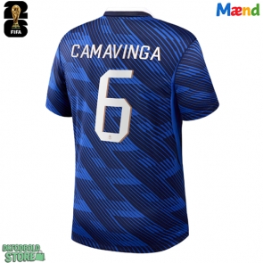 Frankrig Eduardo Camavinga #6 Replika Hjemmebanetrøje VM 2026 Kortærmet